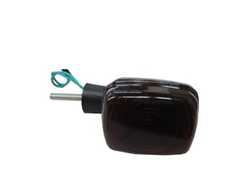PISCA COMPLETO SEM LAMPADA PARA XTZ125 E/K 2003 A 2008 - YBR125 ED 2004 A 2008 - YBR125 K/E 2004 A 2008 DIANTEIRO ESQUERDO/TRASEIRO DIREITO BRONZE