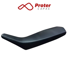CAPA DE BANCO MODELO ORIGINAL PARA XTZ 125 2003 A 2016 - PRETA