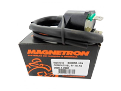 BOBINA DE IGNICAO PARA CG 125 CARGO 2000 A 2002 - CG 125 TITAN KS/ES 2000 A 2002 - CG 125 TODAY 1992 A 1994 