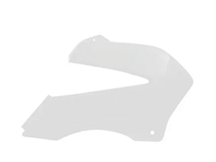 ABA DO TANQUE LATERAL LADO DIREITO PARA XR 250 TORNADO 2001/2004 (BRANCO)