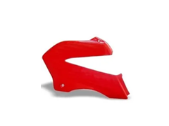 ABA DO TANQUE LATERAL LADO ESQUERDO PARA XR 250 TORNADO 2003/2004 (VERMELHO)