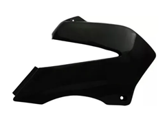 ABA DO TANQUE LATERAL LADO ESQUERDO PARA XR 250 TORNADO 2003/2004 (PRETO)