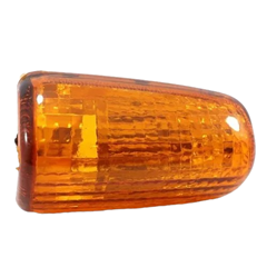 LENTE DO PISCA AMARELO PARA TITAN 125 KS 2000 A 2004 - TWISTER 250 2001 A 2008 - FAN 150 ESDI 2010  2013