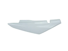 TAMPA LATERAL DIREITA PARA NXR 150 BROS KS/ES/ESD 2002 A 2008 - NXR 125 BROS KS/ES 2003 A 2005 (BRANCO)