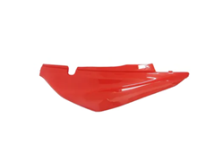 TAMPA LATERAL ESQUERDA PARA NXR 125 BROS 2003 A 2008 - NXR 150 BROS 2003 A 2008 (VERMELHO)