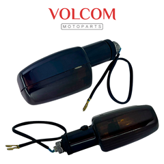 PISCA COMPLETO SEM LAPAMPADA DD/TE FUME (COM COXIM) PARA TITAN125 KS/ES 2000 A 2004 - FAN125 2005 2006 A 2008 - FAN125 KS/ES 2009 A 2013