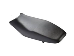 CAPA DE BANCO MODELO ORIGINAL PARA MOTO BIZ 100 1998 A 2005 PRETA (SEM COSTURA)