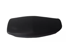 CAPA DE BANCO MODELO ORIGINAL (SEM NOME) PARA CG 125 TODAY 1989 A 1994 PRETA  