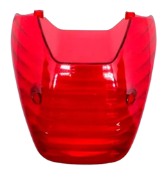 LENTE DA LANTERNA TRASEIRA VERMELHA PARA FAN 125 KS 2009 A 2013 - TITAN 150 KS/ES 2004 A 2008 - NXR 150 BROS ESD 2009 A 2014