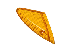 LENTE DO PISCA DIANTEIRO DIREITO AMARELO PARA BIZ 100 KS 1998 A 2005 - BIZ 100 ES 2000 A 2005 - BIZ 100+ 2003 A 2005