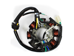 ESTATOR COM BOBINA DE PULSO PARA TITAN 125 KS/ES 2000 A 2002 - XLR 125 ES 2001 A 2002 - CARGO 125 2000 A 2002