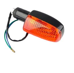 PISCA COMPLETO SEM LAMPADA PARA TITAN 2000 KS/ES UNIVERSAL AMARELO