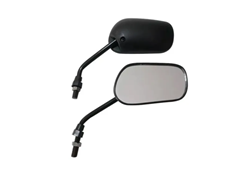 PAR DE RETROVISOR MINI PARA TITAN125 KS/ES 2000 A 2004 - FAN125 2005 A 2008