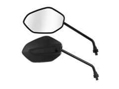 PAR DE RETROVISOR MINI PARA TITAN150 ESD/EX 2014 2015 - START160 ES 2016 A 2024 - FAN125 ESD 2014 2015