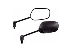 PAR DE RETROVISOR MINI ARTICULADO PARA TITAN125 KS/ES 2000 A 2004 - FAN125 2005 A 2008