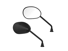 PAR DE RETROVISOR MINI PARA BIZ 125 2006 A 2017 - NXR 150 BROS 2009 A 2014 - POP 100 2007 A 2015