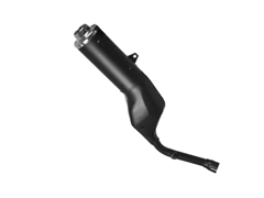 ESCAPAMENTO MODELO ORIGINAL  PARA  XR250 TORNADO 2001 A 2008 (COM PONTEIRA)