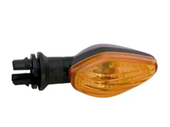 PISCA COMPLETO SEM LAMPADA PARA FAN 125 2014 - START 150 2015 - START 160 - 2016 DIANTEIRO DIREITO/TRASEIRO ESQUERDO AMARELO