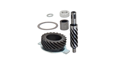 ENGRENAGEM DO VELOCIMETRO + PINHAO (FERRO) PARA TITAN 125 KS/ES 2000 A 2004 - BIZ 100 KS/ES 2000 A 2005 - FAN 125 2005 A 2008 