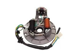 ESTATOR COM BOBINA DE PULSO PARA BIZ 100 KS 1998 A 2005 - DREAM 100 1993 A 1997