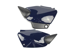 TAMPA LATERAL PARA FAN 125 2005 (SEM ADESIVO) AZUL UNIVERSO