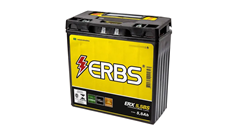BATERIA ERBS ERX 5,5BS 12V 5,5AH PARA YBR 125 K/E/ED - RD 125 - RD 350 - RDZ 125 - RDZ 135