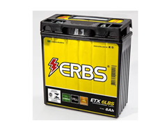 BATERIA ERBS ETX 6LBS 12V 6AH PARA CRYPTON 100/105  - XTZ 125  - SKY 110  - HUNTER 90  