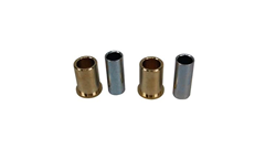 BUCHAS DA BALANCA DE COM 4 PECAS PARA YBR 125 K/E/ED 2000 A 2008 - FACTOR 125 K/E/ED 2009 A 2016 - FACTOR 125 PRO K1 2014 