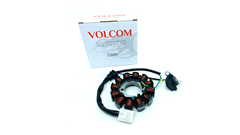 ESTATOR COM BOBINA DE PULSO PARA FAN 125 KS/ES 2009 A 2015 - FAN 125 ESD 2014 A 2015