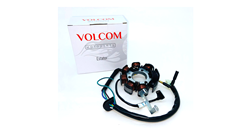 ESTATOR COM BOBINA DE PULSO TITAN 125 KS/ES 2000 A 2002 -XLR125 ES 2000 - CARGO 125 2000 A 2002