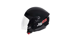 CAPACETE JOY23 OPEN FACE PRETO 56