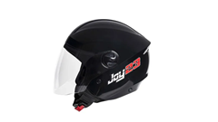 CAPACETE JOY23 OPEN FACE PRETO FOSCO 56