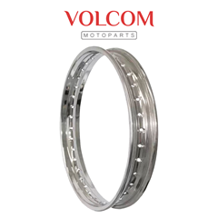 ARO DE RODA DIANTEIRO ACO CROMADO PARA TITAN - YBR - START 1.60X18