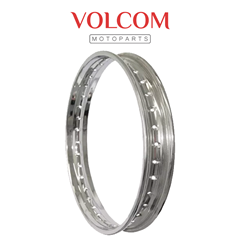 ARO DE RODA TRASEIRO ACO CROMADO PARA TITAN - YBR - START 1.85X18