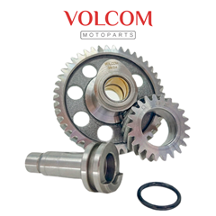 ARVORE DO COMANDO DE VALVULAS ENGRENAGEM PARA  CG TITAN 125 1995 A 1999 - TODAY 125 1989 A 1994 - XLR125 1997 A 1999