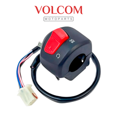 INTERRUPTOR DE PARTIDA E EMERGENCIA PARA YBR 125 E 2002 A 2008 - FACTOR 125 E/ED 2009 A 2013