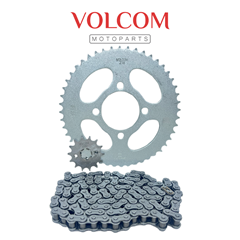KIT DE TRANSMISSAO SEM RETENTOR ACO1045 PARA XTZ 125 E 2003 A 2016 -  XTZ125 K 2003 A 2014