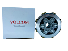 KIT DE EMBREAGEM COMPLETO COM 6 DISCOS E 6 MOLAS PARA TITAN125 KS/ES/KSE 2000 A 2004 - FAN125 2005 A 2008 - NXR125 BROS 2003 A 2005 - XR200R 1994 A 2002