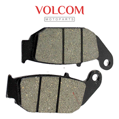 PASTILHA DO FREIO (TRASEIRA) PARA NXR160 BROS EDD 2015 A 2025 - XRE190A 2016 A 2025 - XRE300 SAHARA 2024 2025