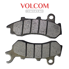 PASTILHA DO FREIO (DIANTEIRA) PARA TITAN160EX 2018 A 2024 - FAN160ESD 2018 A 2024 - CARGO160 ES 2019 A 2024