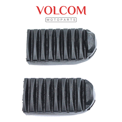 BORRACHA DO ESTRIBO PARA BROS 150 A 2003 A 2013 - XLR  125 1997 A 2002 - XR 200 1993 A 2001