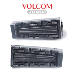 BORRACHA DO ESTRIBO PARA YBR125 2000 A 2008 -  FACTOR 125 2009 A 2016