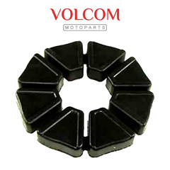 BUCHAS DA COROA COM 4 PECAS PARA BIZ 100 KS 1998 A 2005 - BIZ 100 ES 2000 A 2005 - BIZ 100+ 2002 A 2005