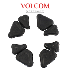 BUCHAS DA COROA COM 4 PECAS PARA BIZ 125 KS 2006 A 2013 - BIZ 125+ 2006 A 2010 - BIZ 100 ES 2013 A 2015 - BIZ 110I 2016 A 2024 