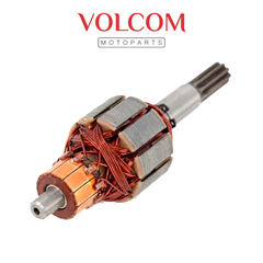 INDUZIDO DO MOTOR DE PARTIDA PARA TITAN 150 2004 A 2015 - BIZ 125 2006 A 2017 - NXR 150 BROS 2006 A 2014