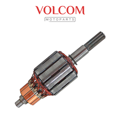 INDUZIDO DO MOTOR DE PARTIDA PARA TITAN 125 ES 2000 / 2004 - CBX200S 1994 A 2002 - NXR 150 BROS 2003 A 2005