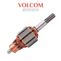 INDUZIDO DO MOTOR DE PARTIDA PARA BIZ 100 KS/ES 1998 A 2005 - STAR 50 2004 A 2016 - JET 50 2014 A 2020