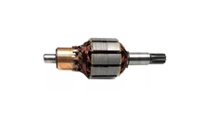 INDUZIDO DO MOTOR DE PARTIDA PARA TITAN 160 EX 2016 A 2024  NXR160 BROS EDD 2015 A 2025 - XRE 190 2016 A 2021 - XRE 190A 2016 A 2025