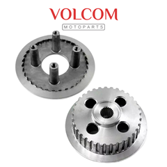 CUBO E PLATO DA EMBREAGEM PARA TITAN 150 2004 A 2015 - FAN 125 2009 A 2018 - NXR 150 BROS 2006 A 2014