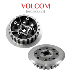 CUBO E PLATO DA EMBREAGEM PARA YBR 125 2000 A 2008 - XTZ 125 2003 A 2016 - FACTOR125 2009 A 2016